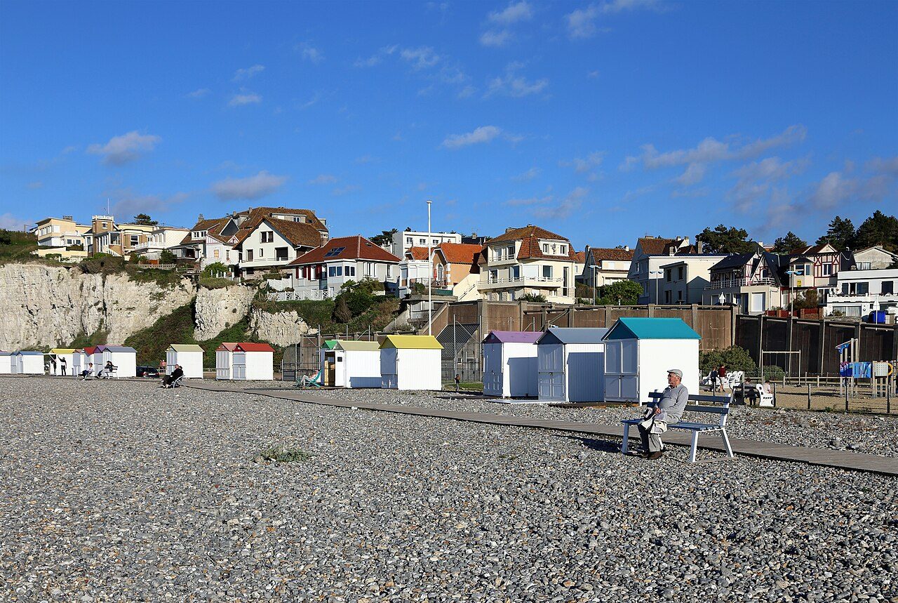 beach of Criel-sur-Mer