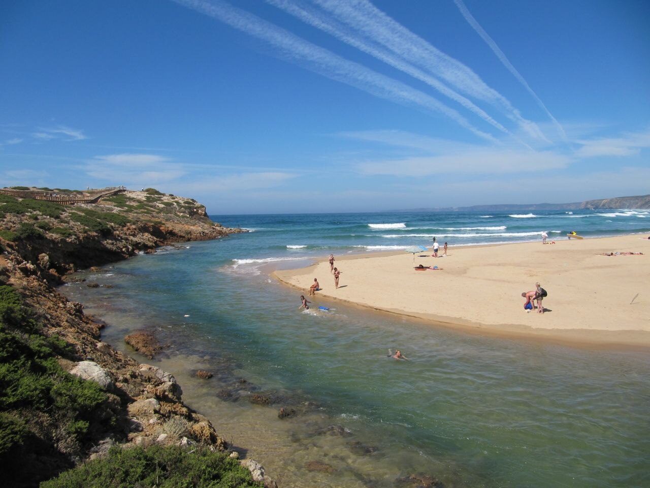 Bordeira's beach