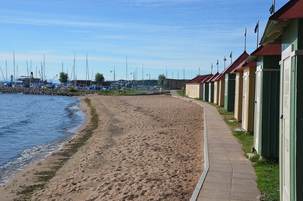 Strandbadet i Hjo