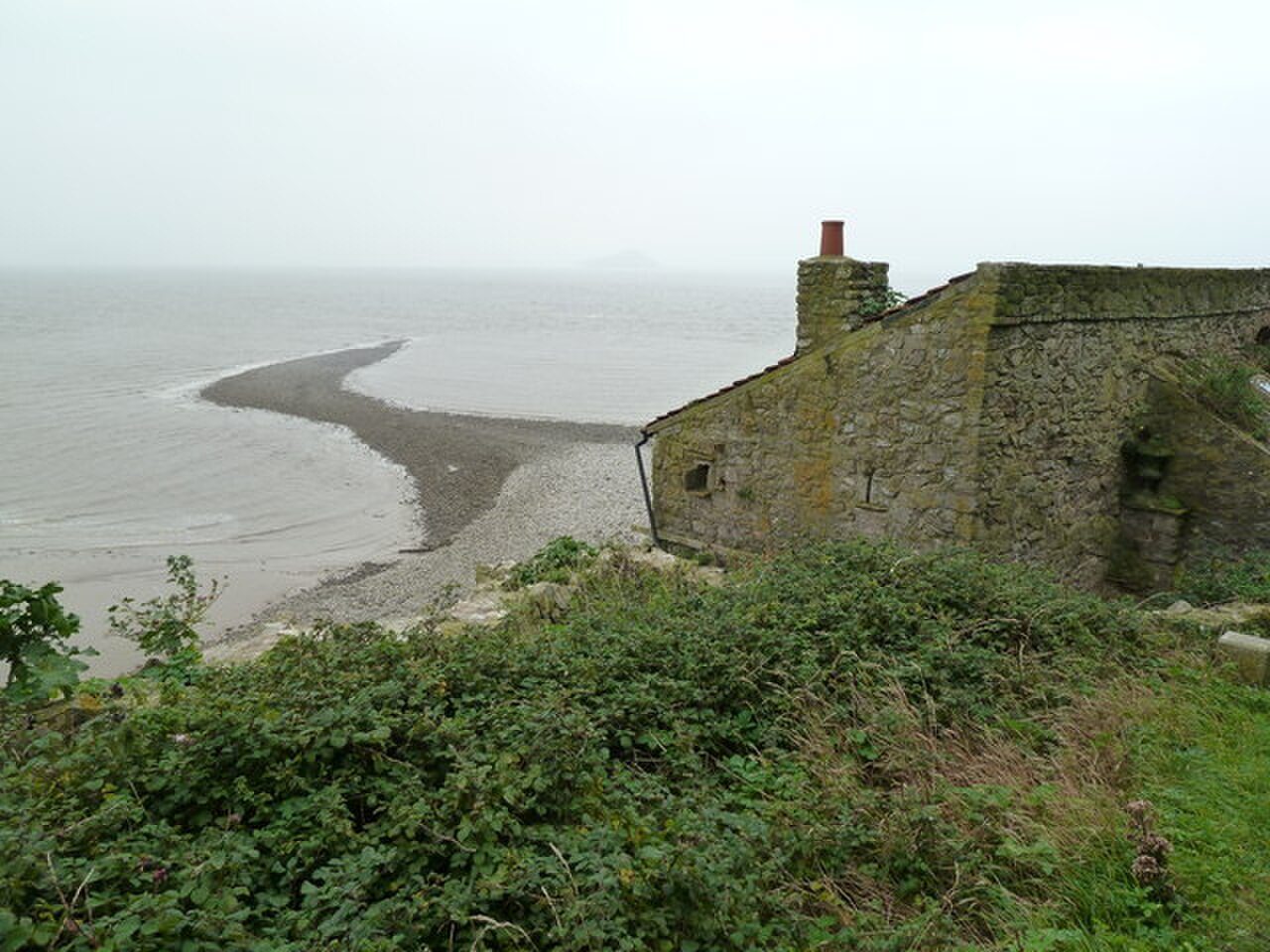The Gooseneck, Steep Holm