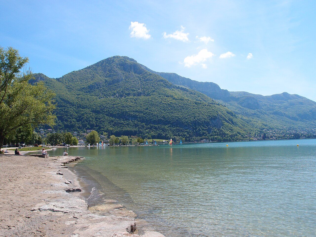 Albigny beach