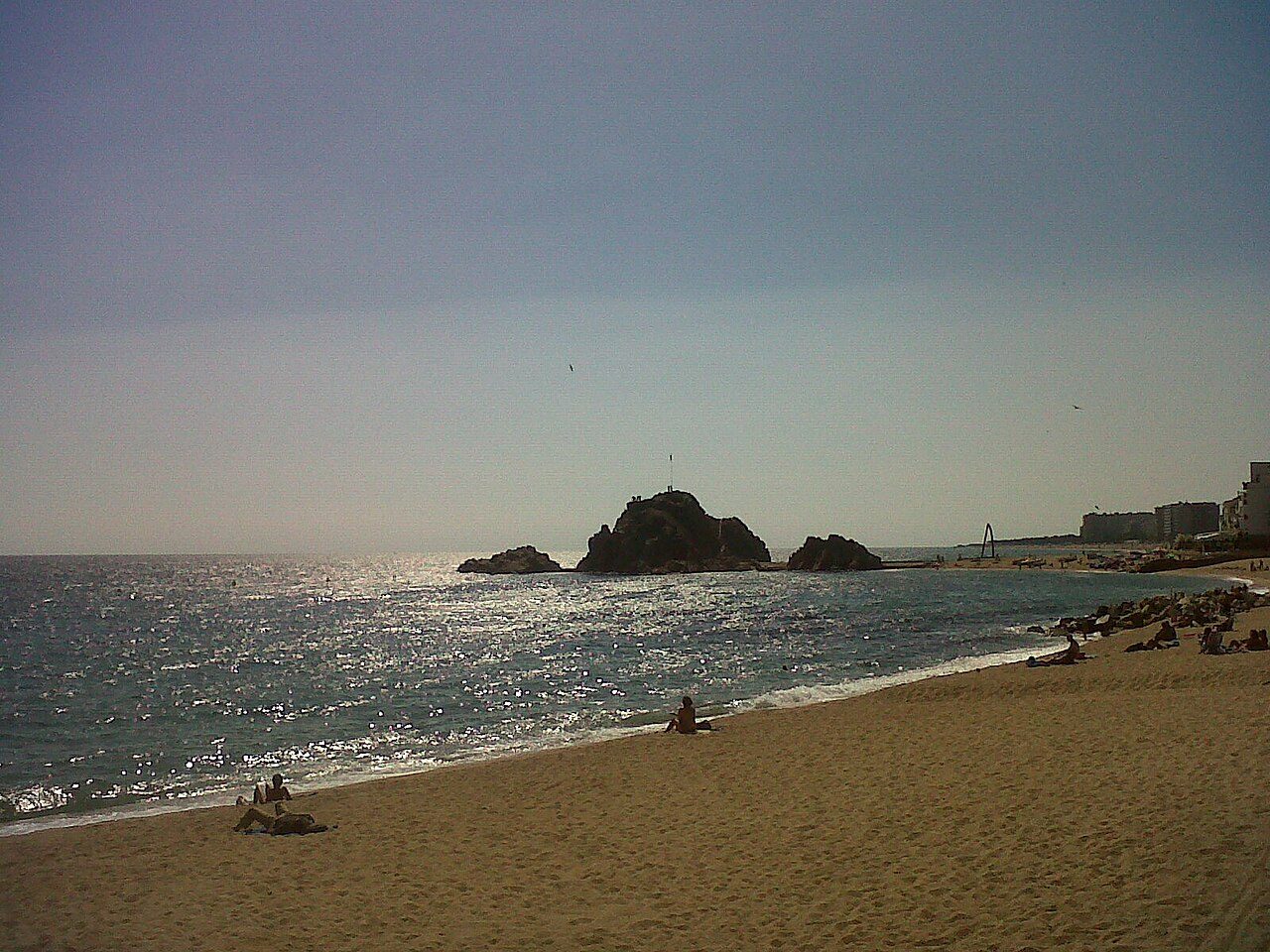 Platja de la Badia de Blanes