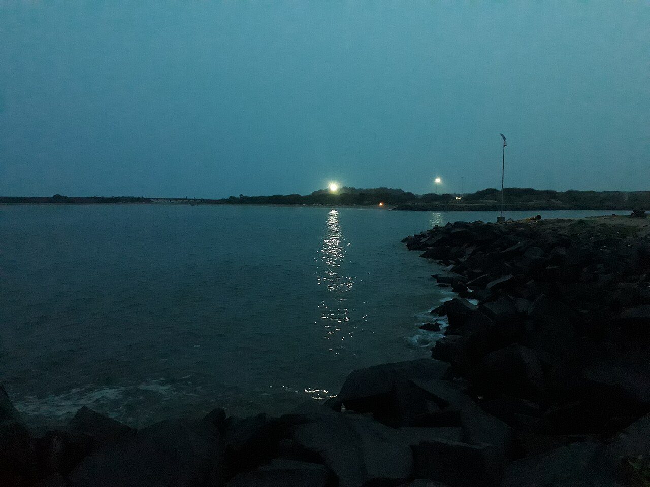 Uppalam Harbour Beach