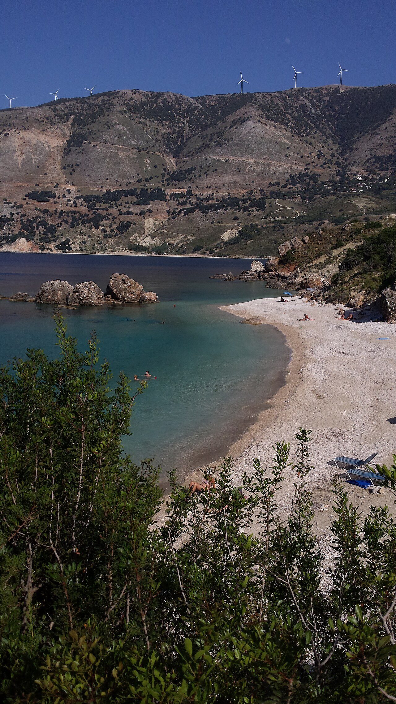 Vouti beach