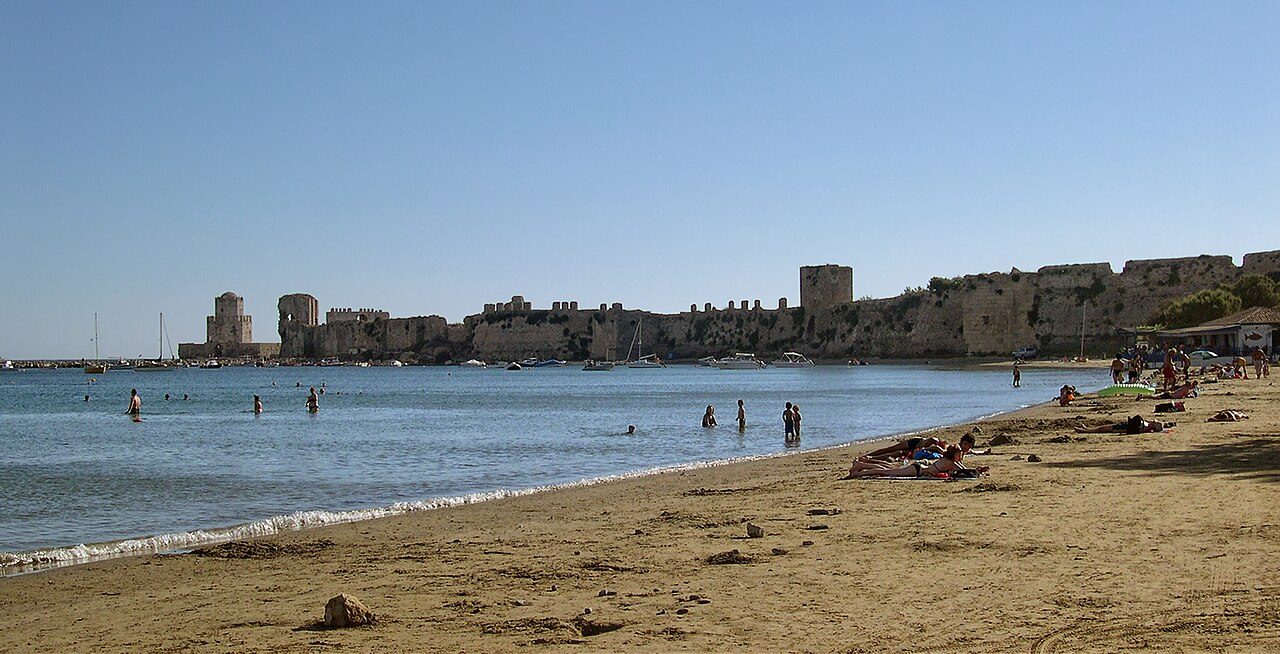 Methoni beach