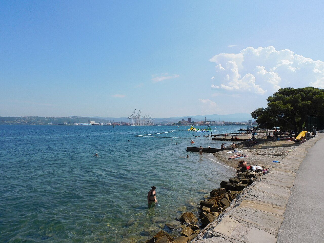 Žusterna beach