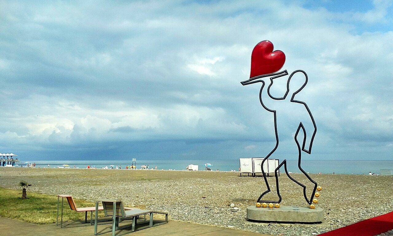 Beach of Batumi