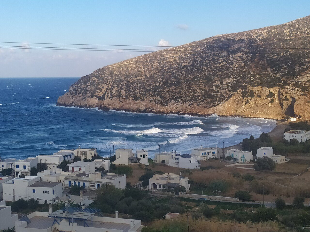 Apollonas beach