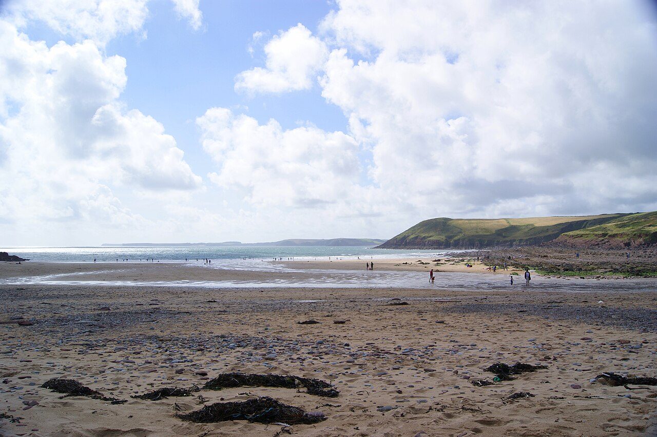 Manorbier Beach