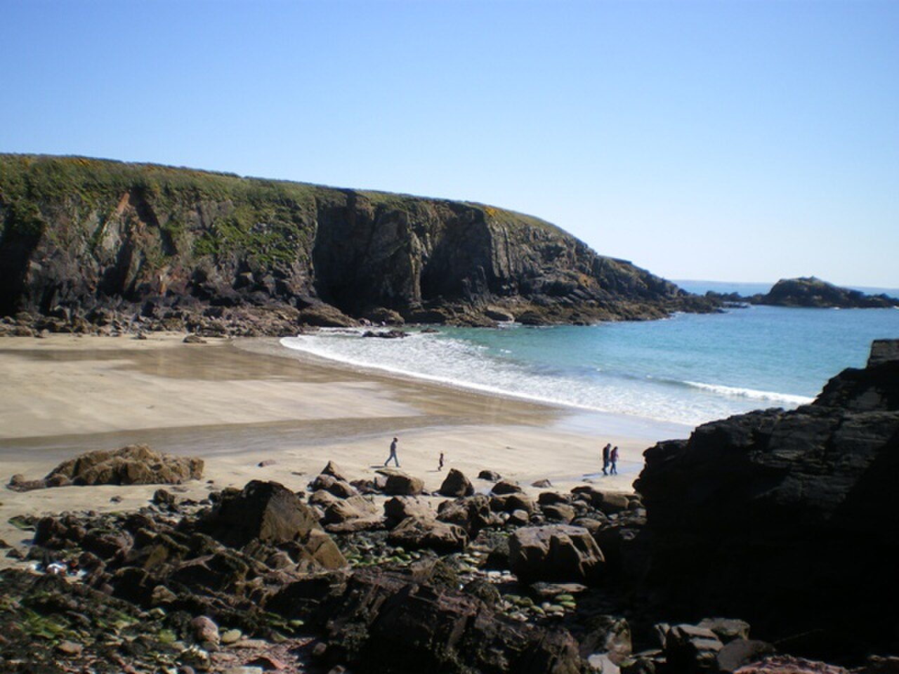 Caerfai Beach