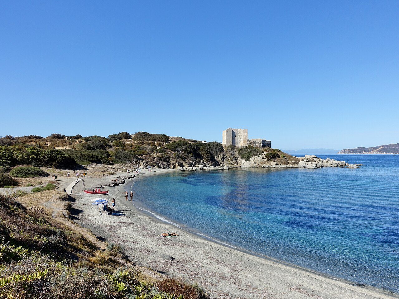Spiaggia del Porto di Villasimius
