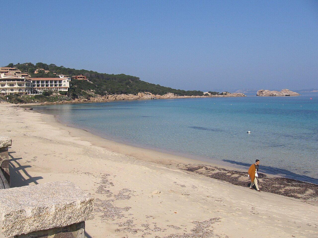 Baja Sardinia beach