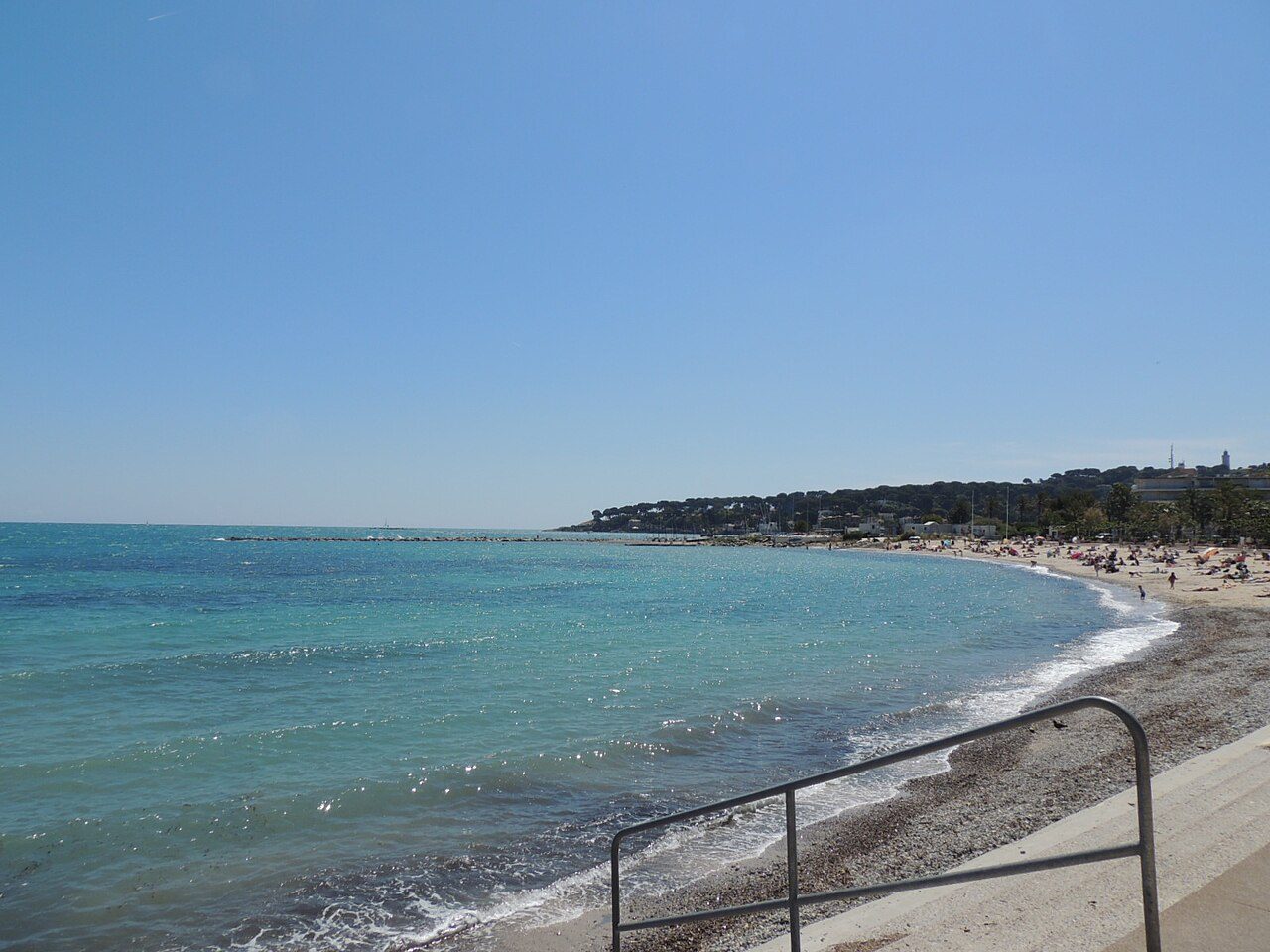 Plage du Ponteil, Antibes
