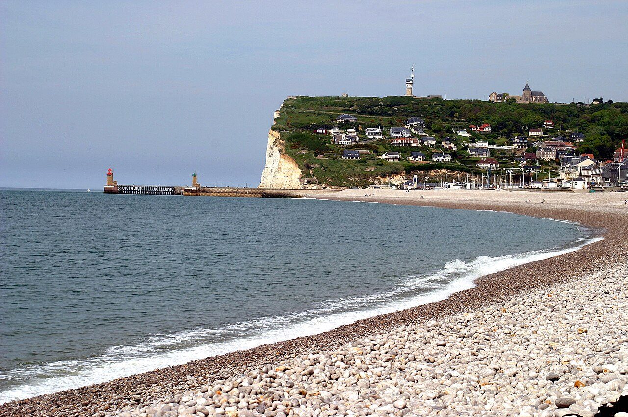 Beach of Fécamp