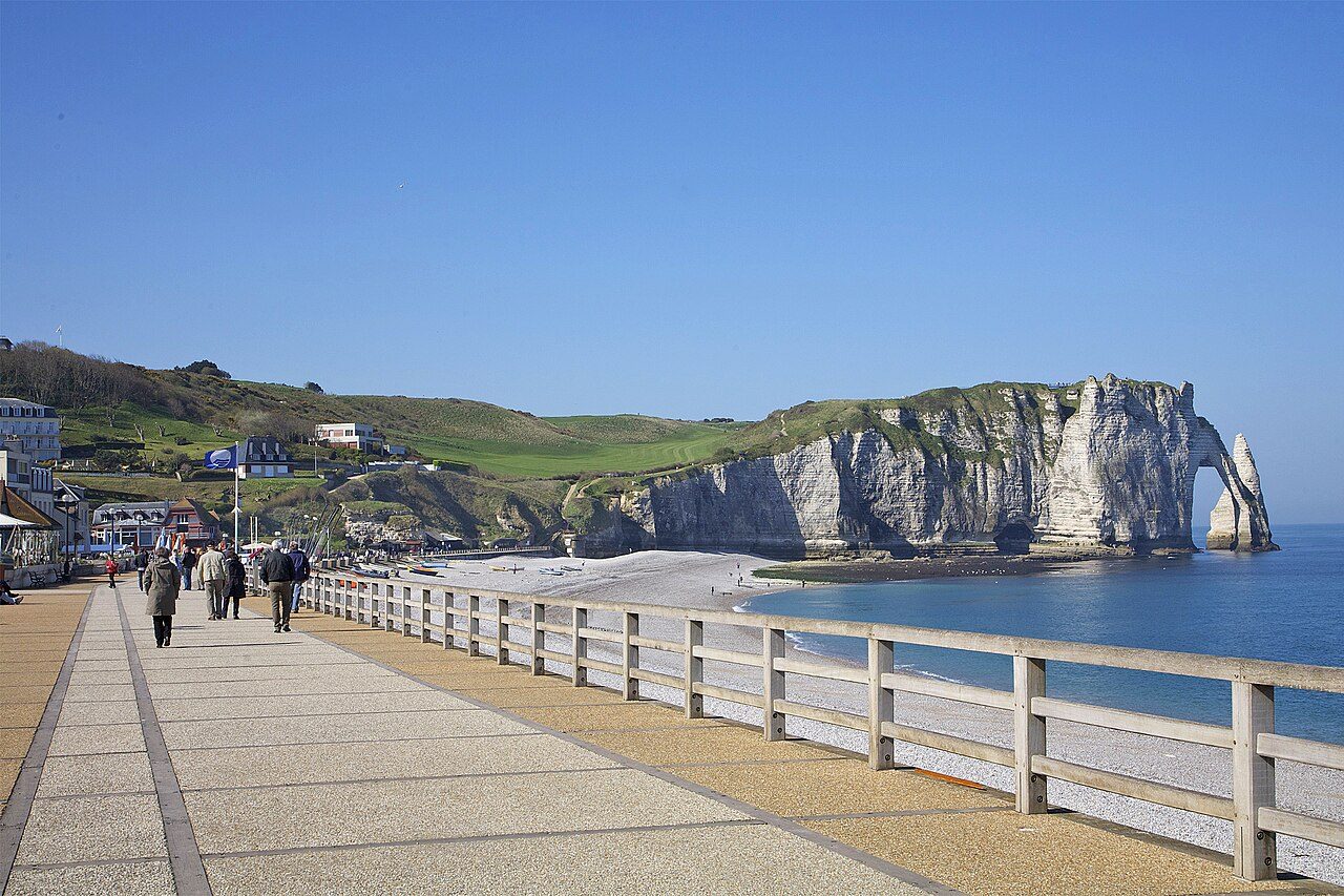 Beach of Étretat