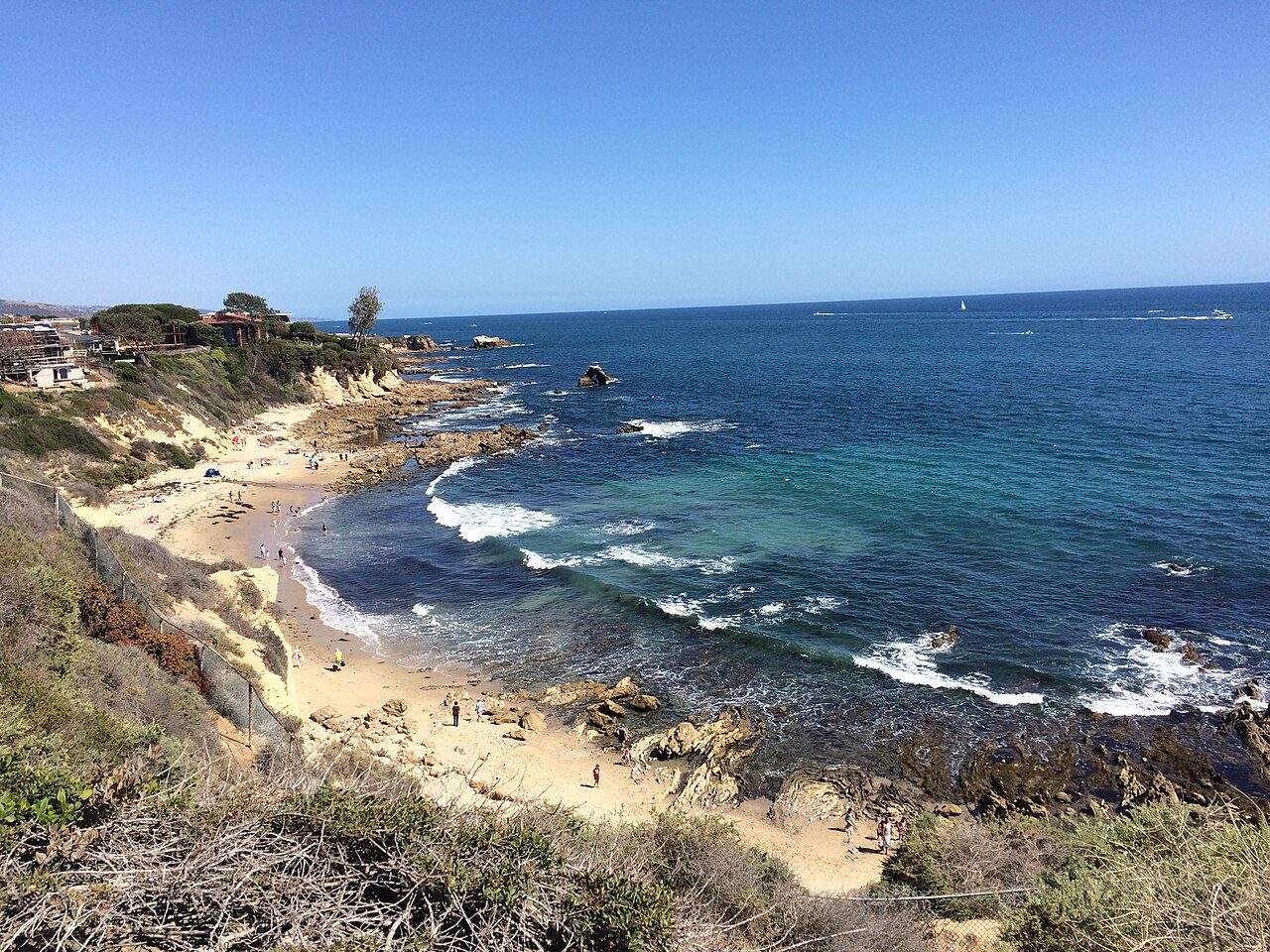Little Corona Del Mar Beach