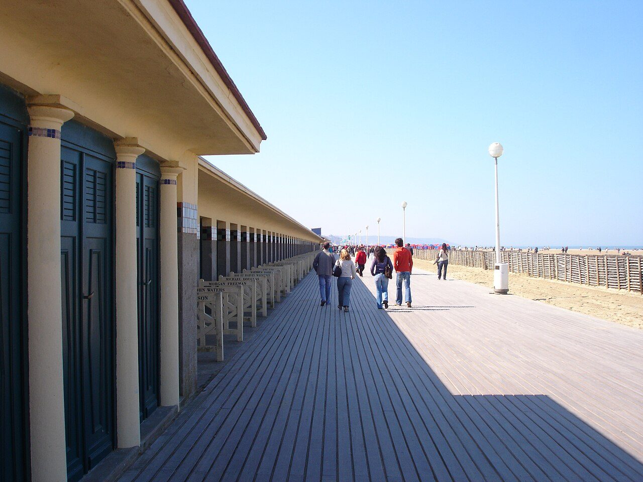 Deauville beach