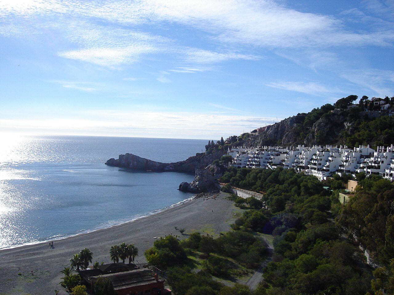 Los Berengueles beach, Almuñécar