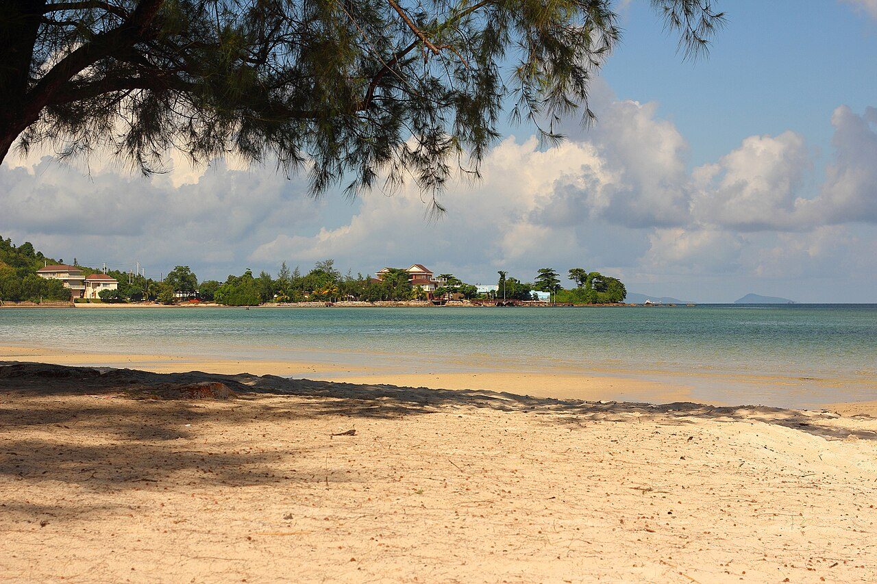 Prek Treng beach