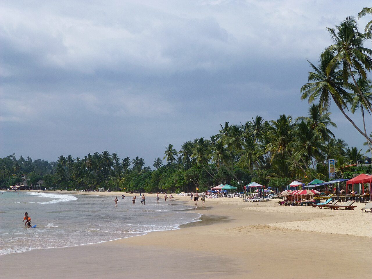 Mirissa beach