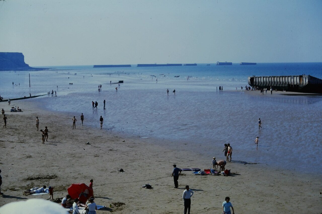Beach of Arromanches