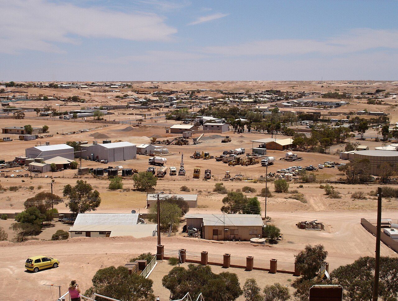 Beach near Coober Pedy, Australia