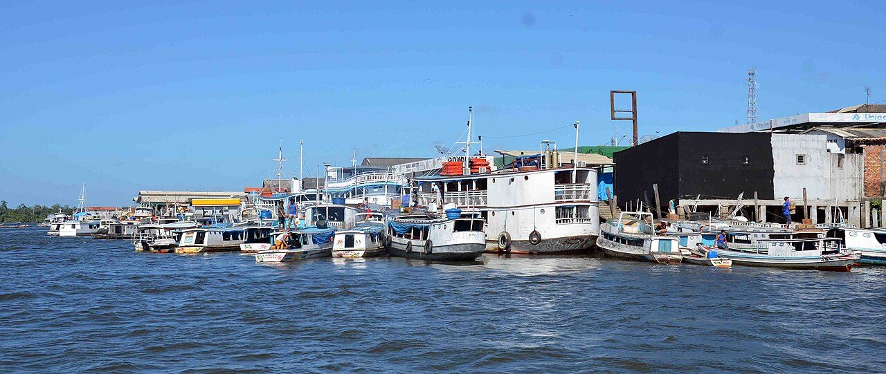 Beach near Cameta, Brazil