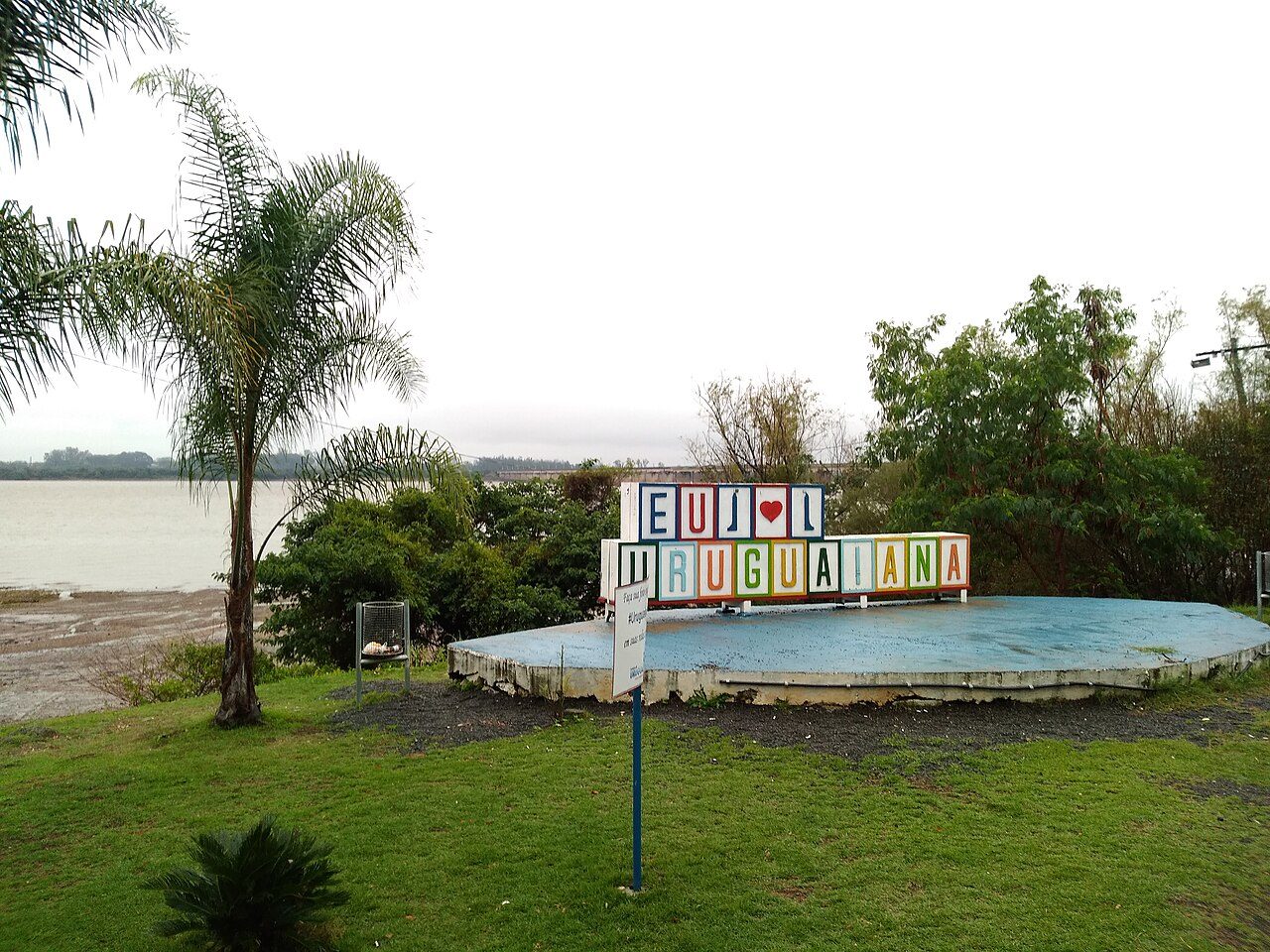 Beach near Uruguaiana, Brazil