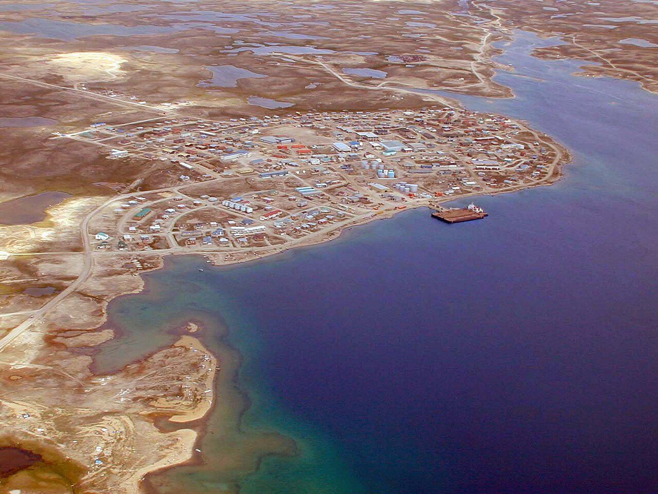 Beach near Cambridge Bay, Canada