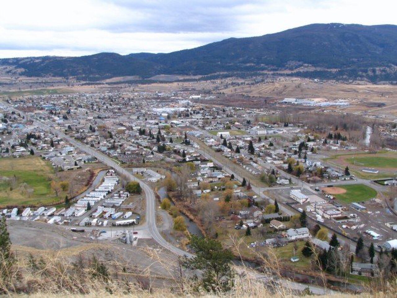 Beach near Merritt, Canada
