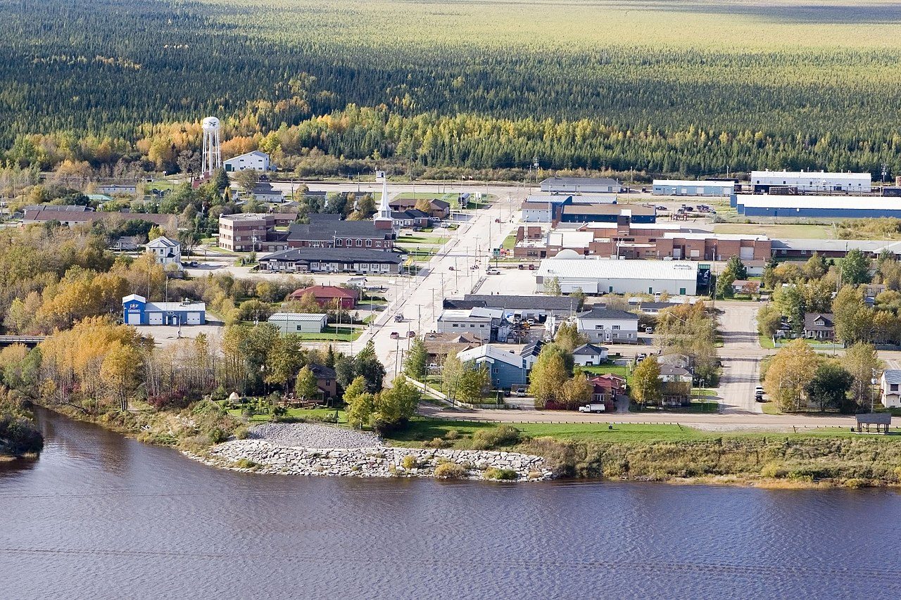 Beach near Moosonee, Canada