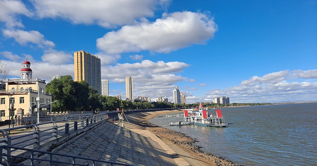 Beach near Jiamusi, China