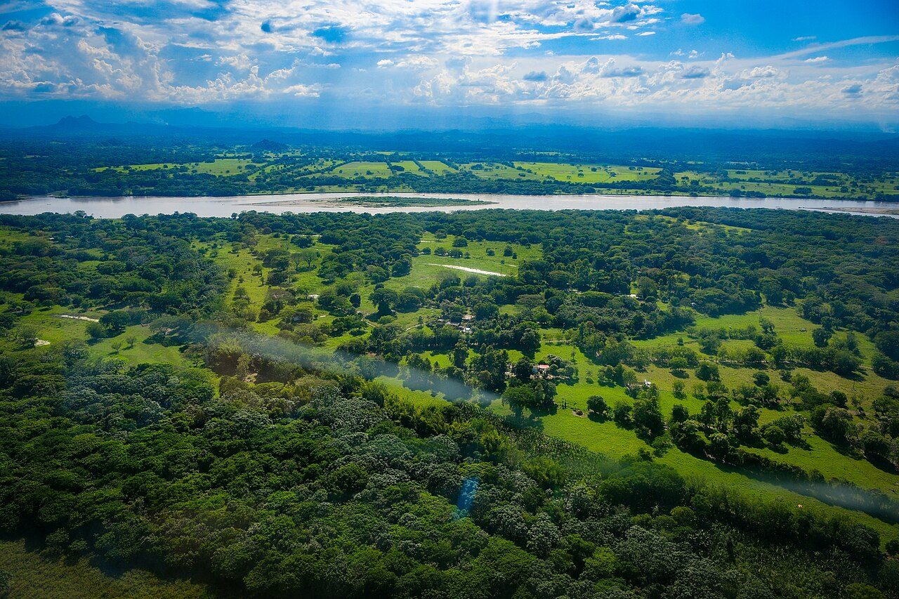 Beach near Puerto Boyaca, Colombia