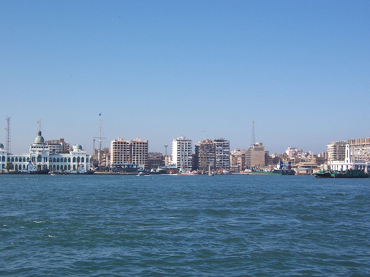 Beach near Port Said, Egypt