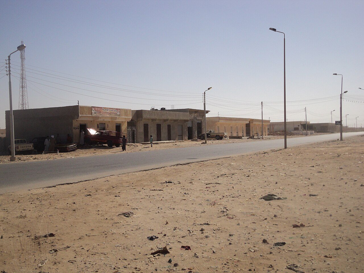Beach near Sidi Barani, Egypt