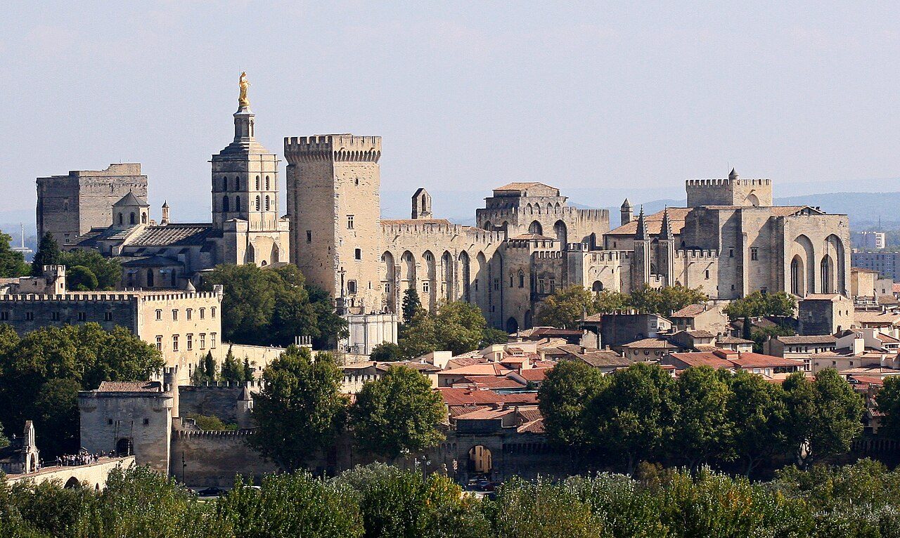 Beach near Avignon, France