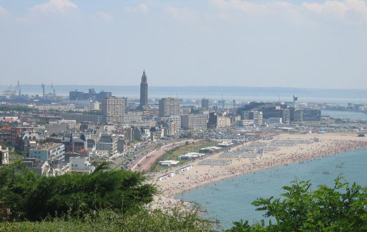 Beach near Le Havre, France