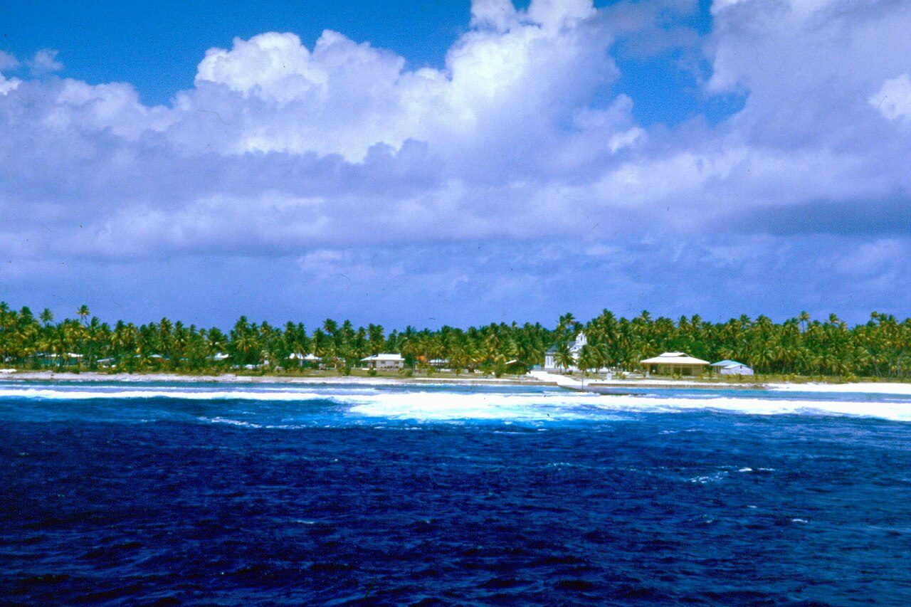 Beach near Pukarua, French Polynesia