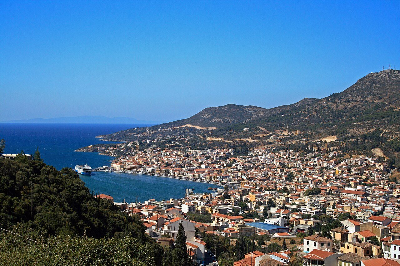 Beach near Samos, Greece