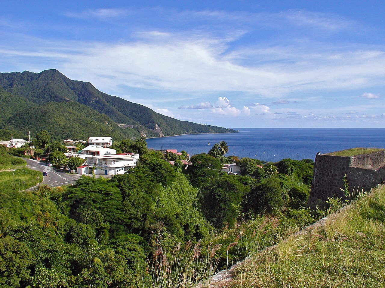 Beach near Basse Terre, Guadeloupe