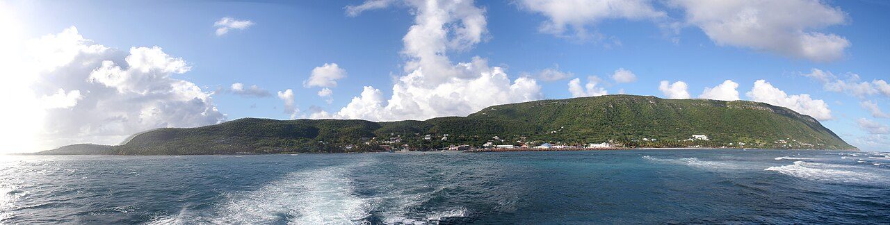 Beach near La Desirade, Guadeloupe