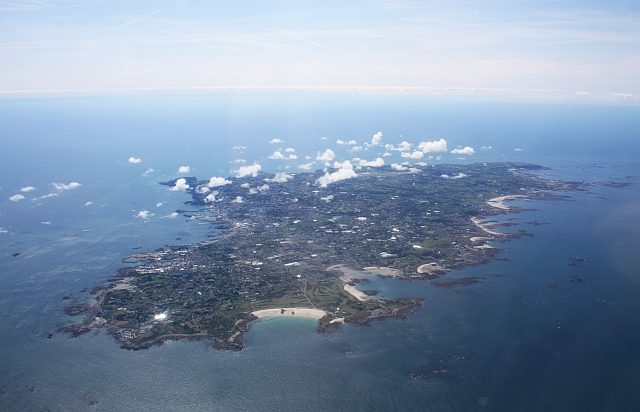 Beach near Guernsey, Guernsey