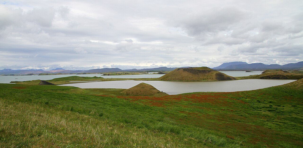 Beach near Myvatn, Iceland