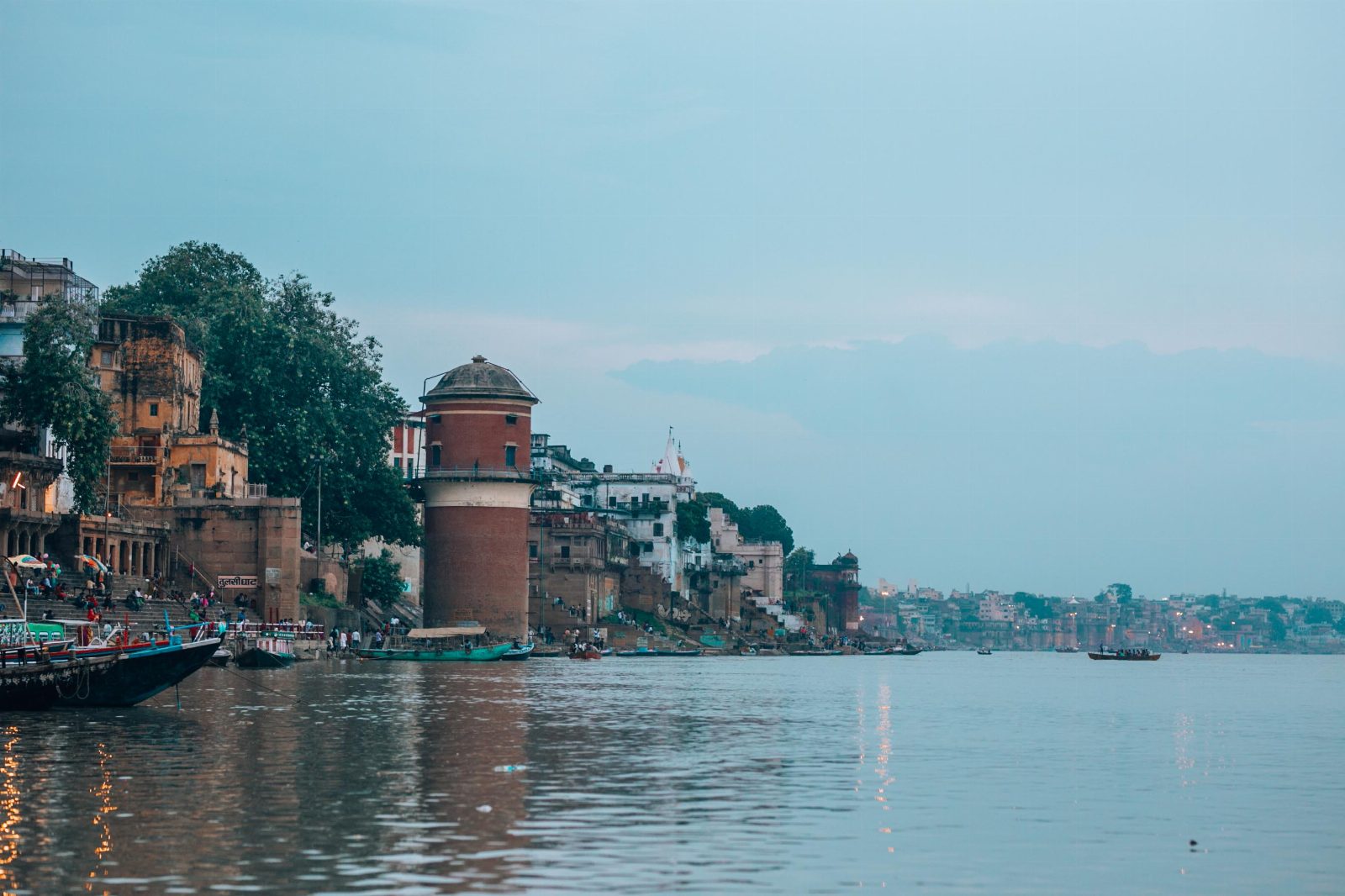 Beach near Varanasi, India
