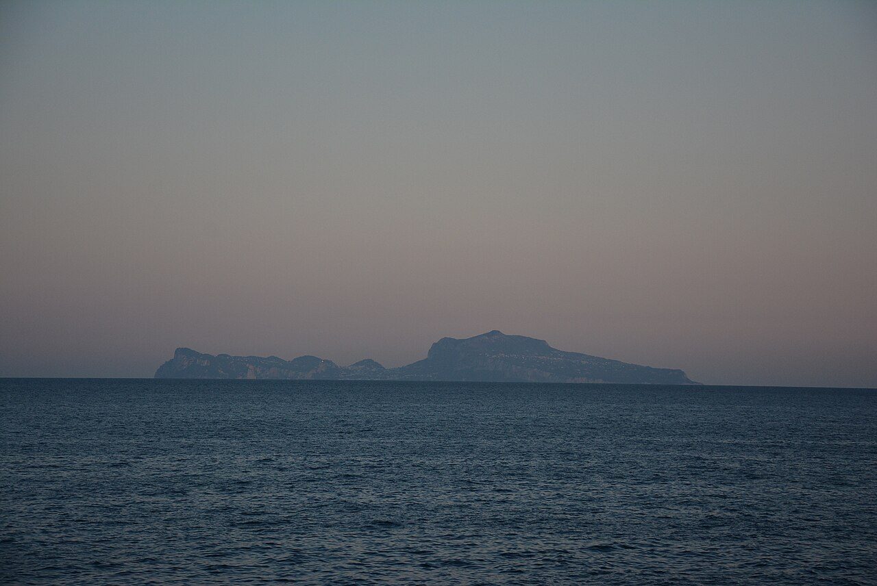 Beach near Capri, Italy