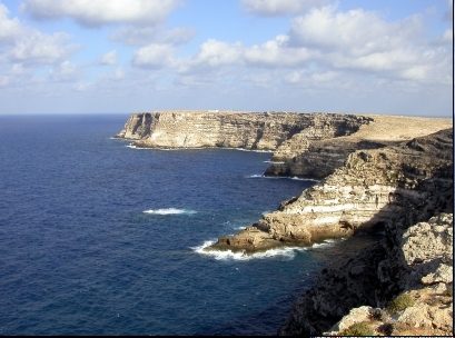 Beach near Lampedusa, Italy