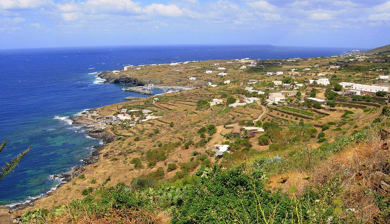 Beach near Pantelleria, Italy