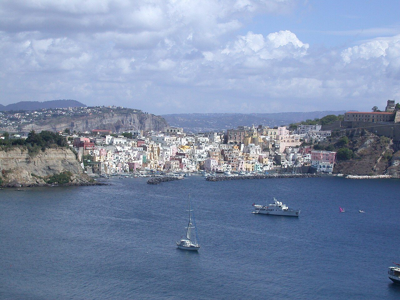 Beach near Procida, Italy