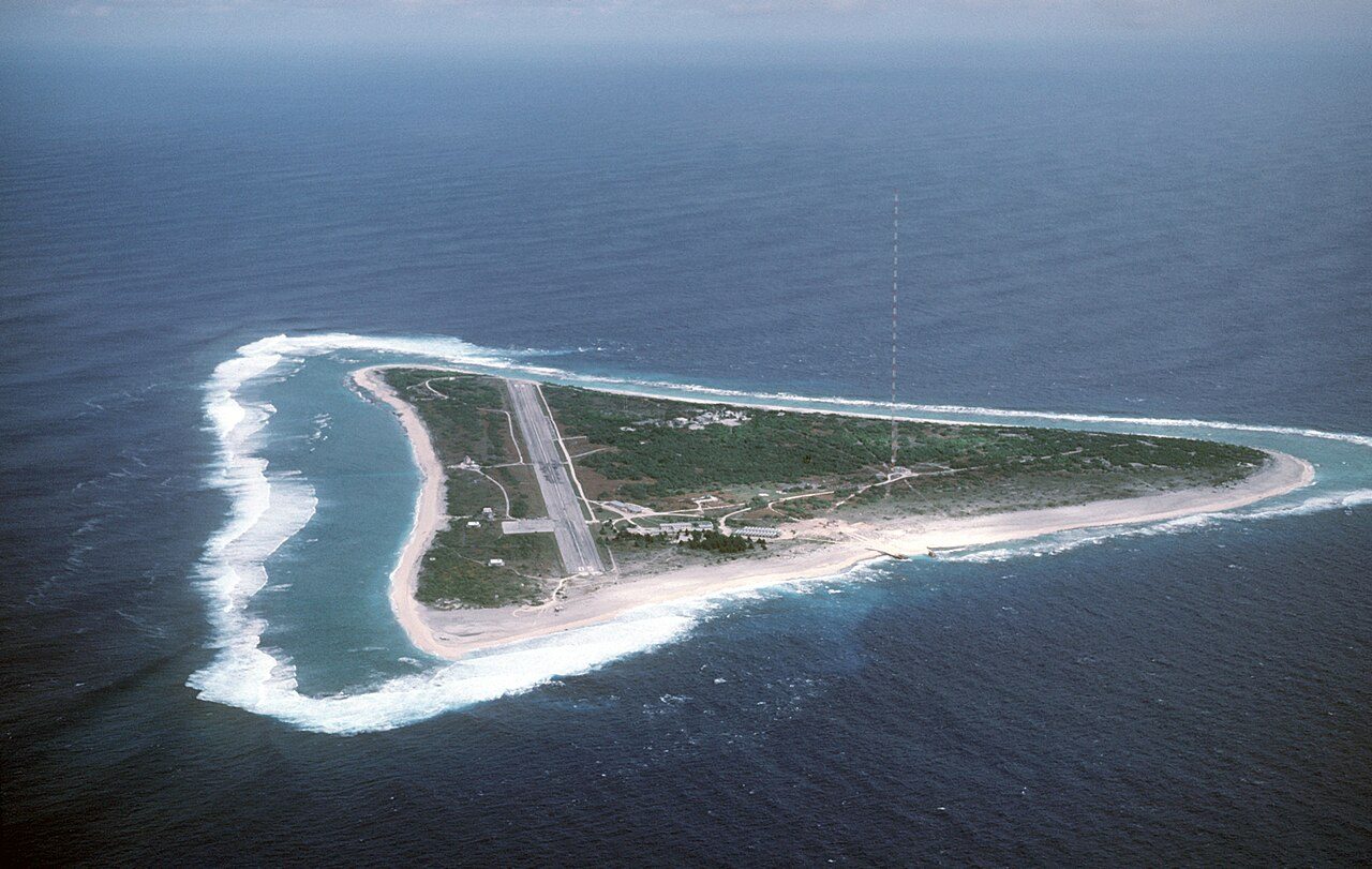 Beach near Marcus Island, Japan