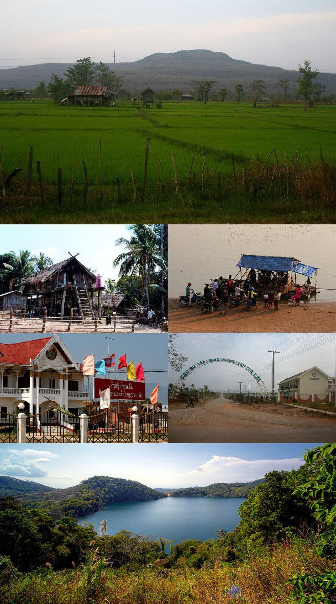 Beach near Attopeu, Laos